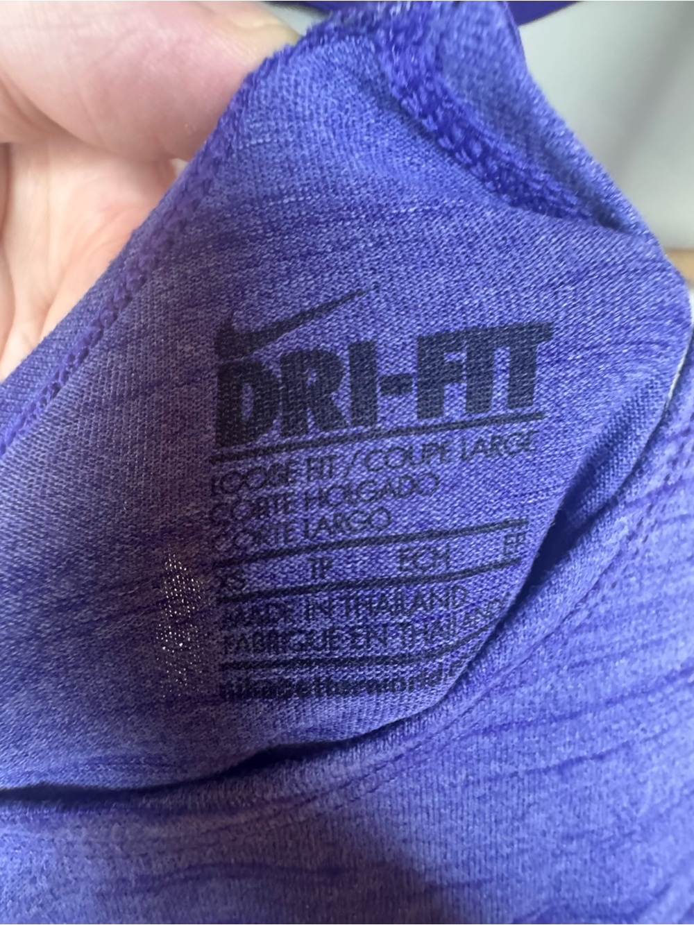 Nike Purple Racerback Performance Tank Top - Picture 5 of 6